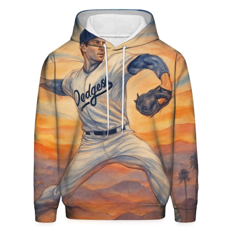 Sunset Windup Over Chavez Hills graphic hoodies