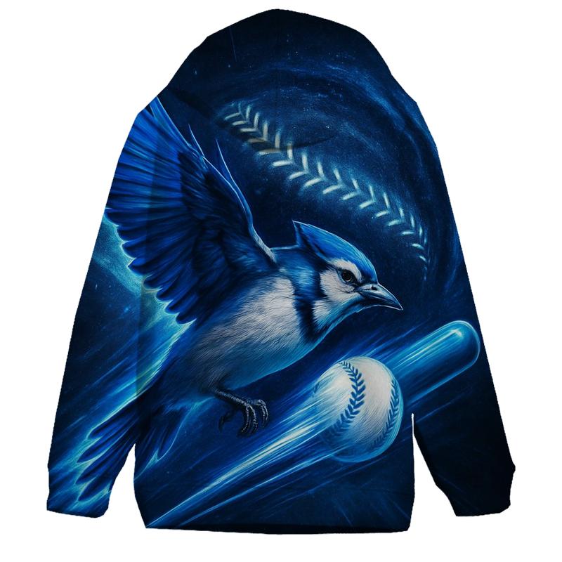 Stellar Flight With Blue Jays Feathers hoodie trends