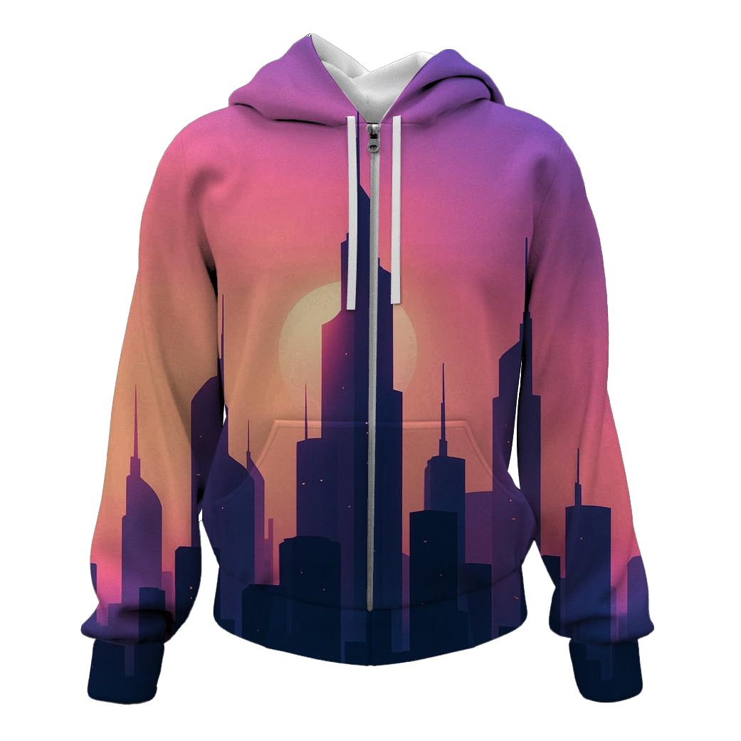 Skyline Afterglow Reverie designer hoodies