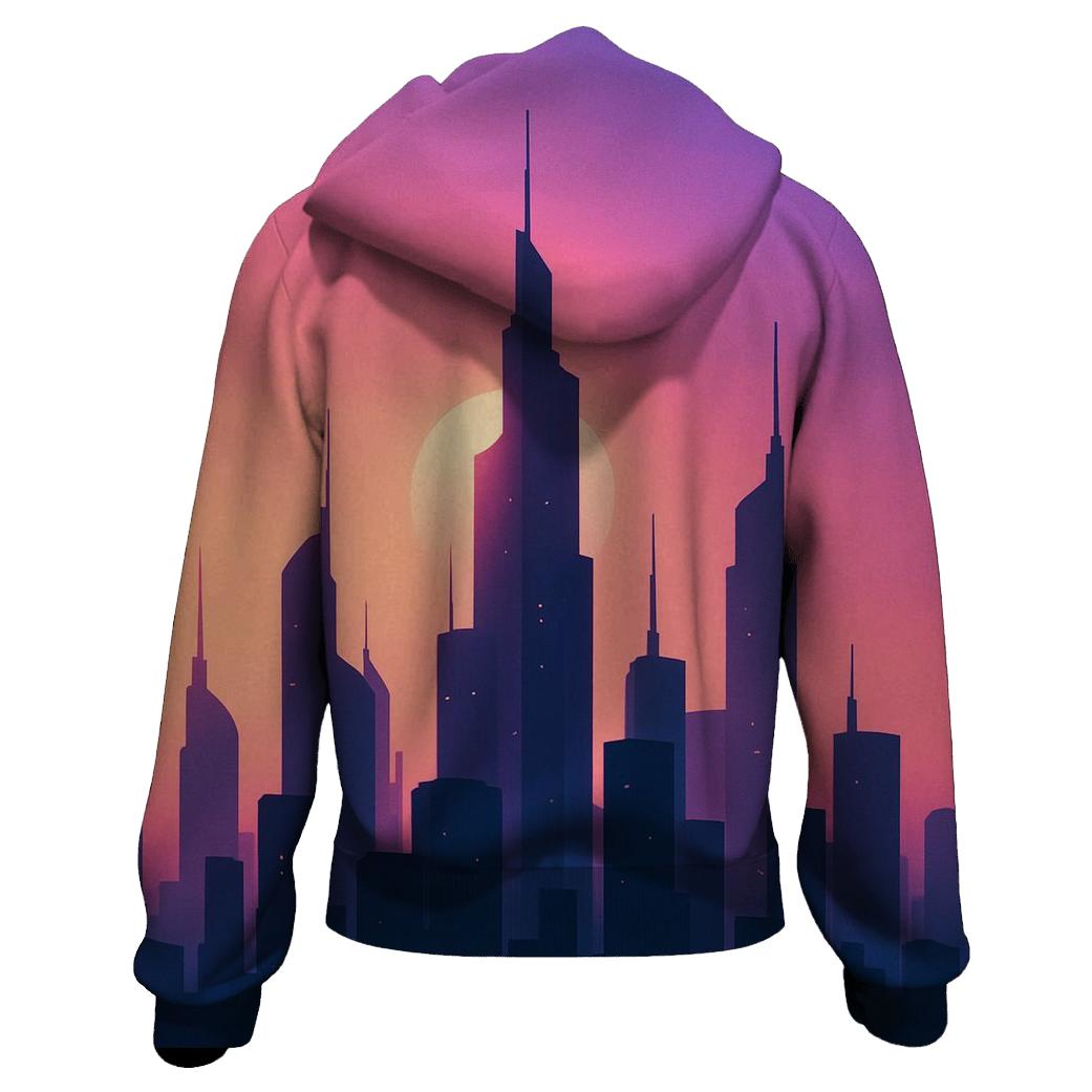 Skyline Afterglow Reverie designer hoodies