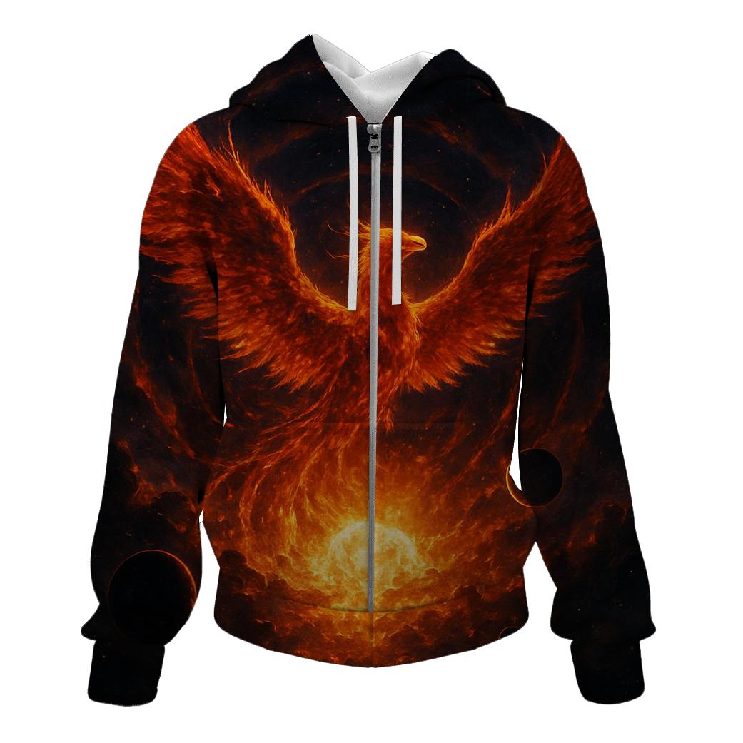 Galactic Phoenix From A Dying Star lightweight hoodies