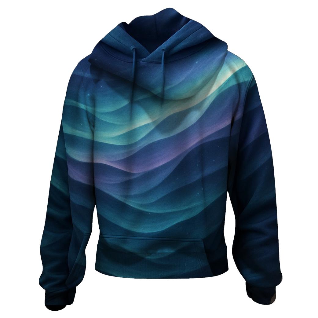 Celestial Tidal Gradient designer hoodies