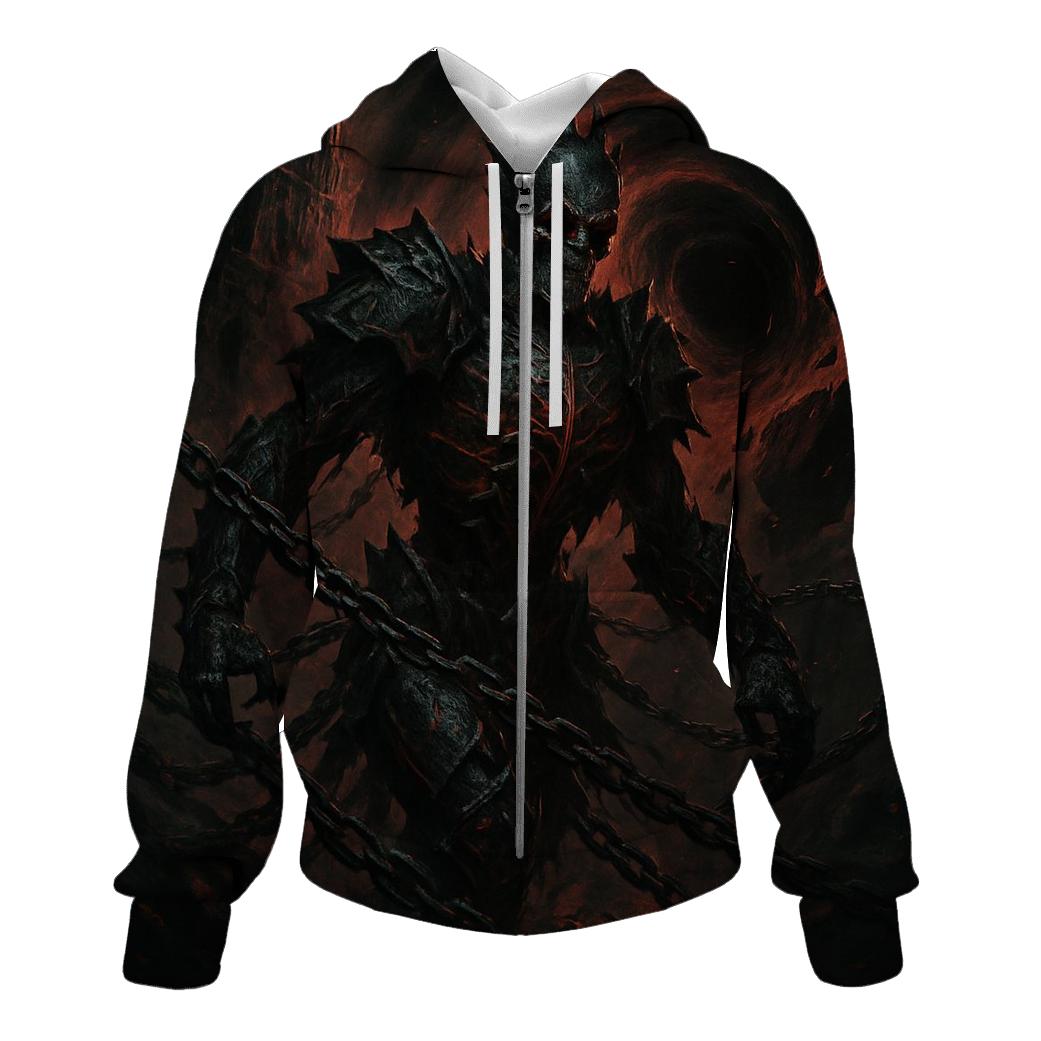 Chained Warlord Of The Void designer hoodies