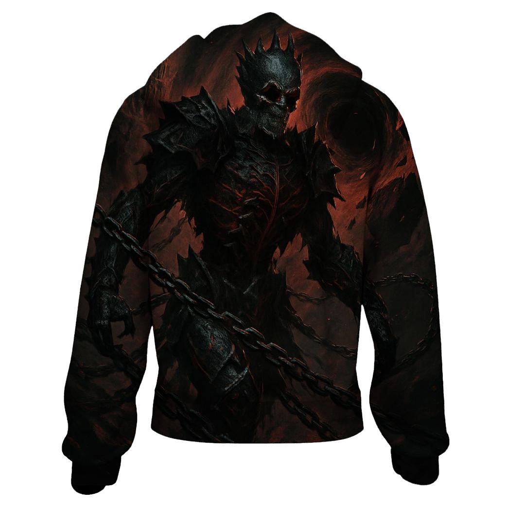 Chained Warlord Of The Void designer hoodies