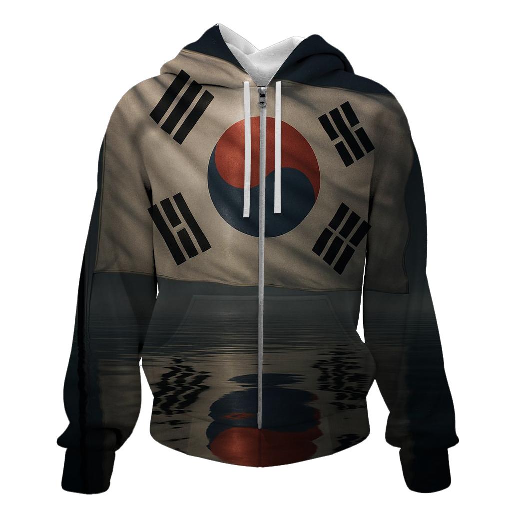 South_Korean_Cosmic_Reflection_Flag hoodie styles
