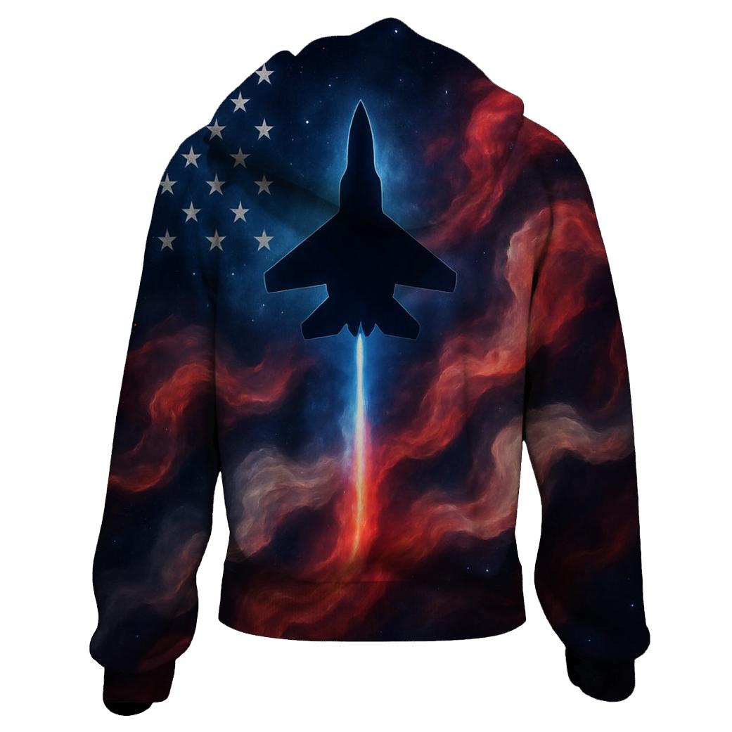 Nebula Stripes Cosmic Flight heavyweight hoodies