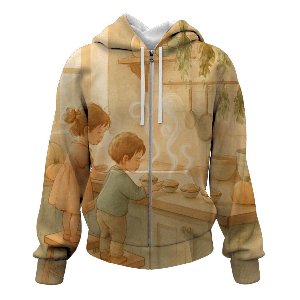 Autumn Pastel Kitchen Helpers lightweight hoodies