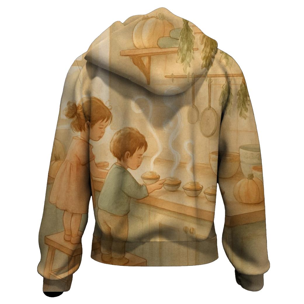 Autumn Pastel Kitchen Helpers lightweight hoodies