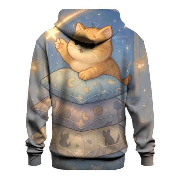 Shooting Star Pillow Fort Cat heavyweight hoodies