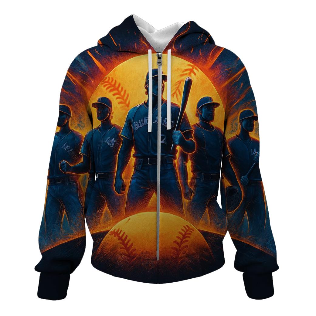 Blue Jays Solar Burst Lineup hoodie trends
