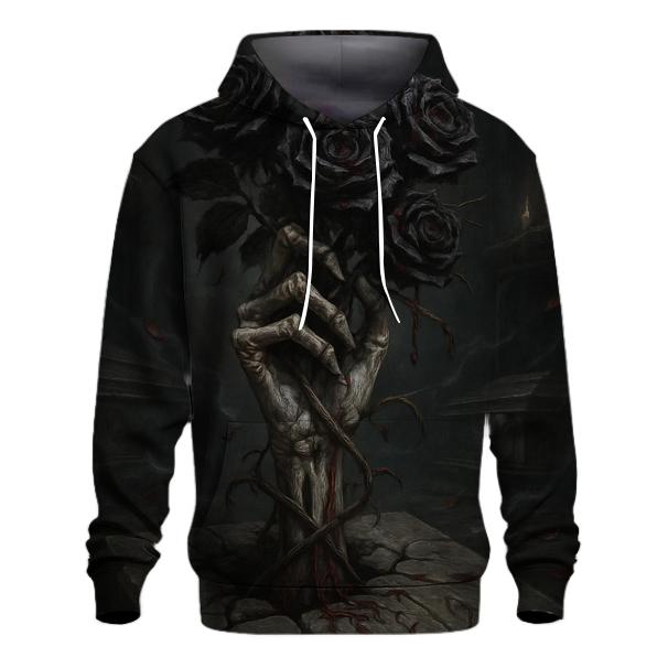 Crypt Garden Of Bleeding Roses embroidered hoodies