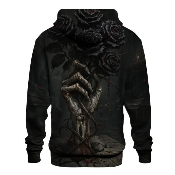 Crypt Garden Of Bleeding Roses embroidered hoodies