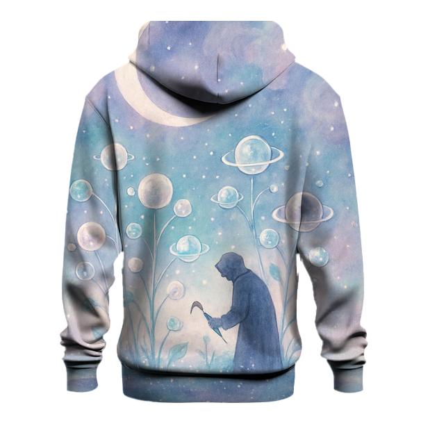 Lunar Garden Of Crystal Orbits lightweight hoodies