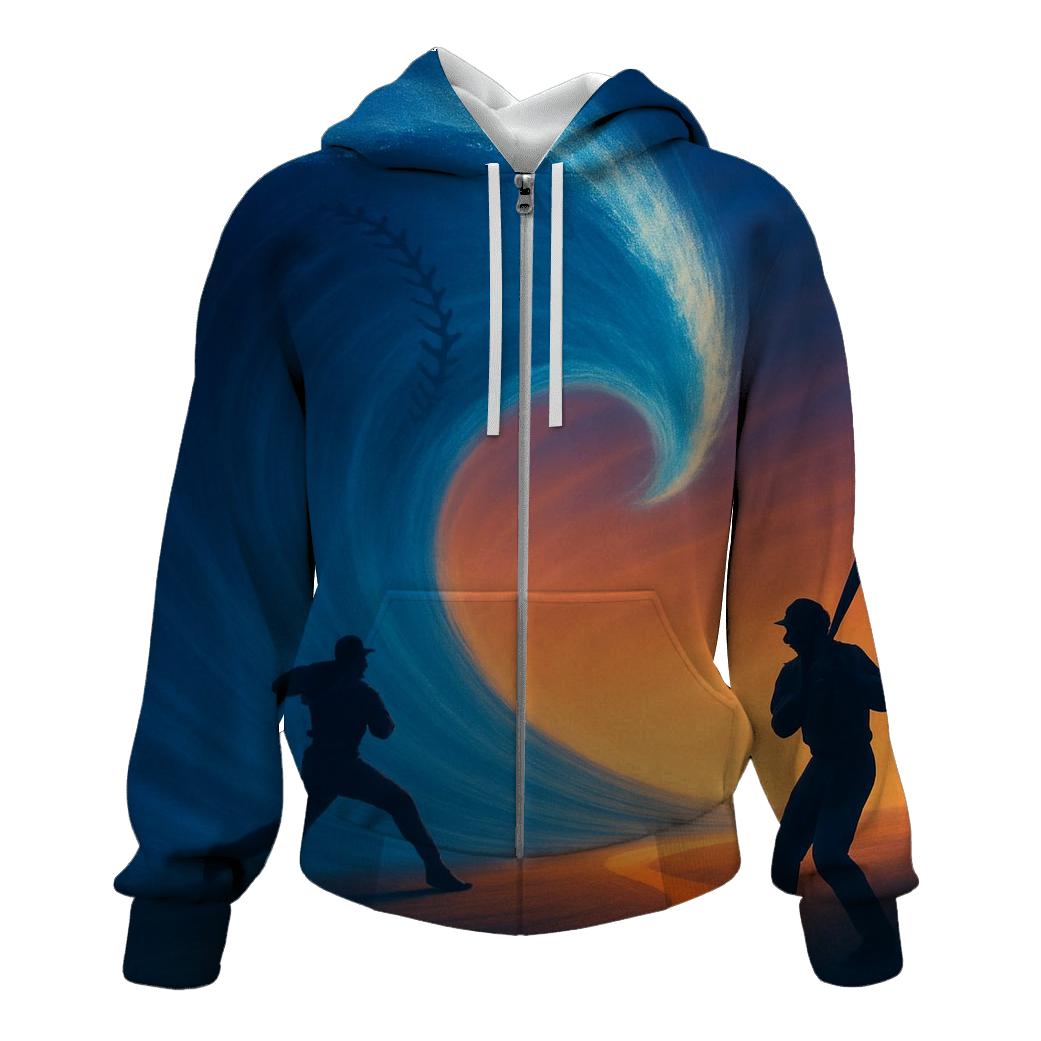 Diamond Waves Under Pacific Lights hoodie styles