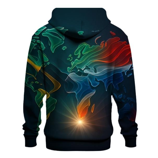 South_African_World_Gradient_Wave graphic hoodies