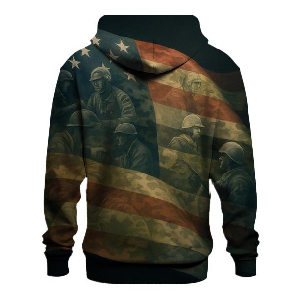 Camouflage Stripes Of Many Branches hoodie styles