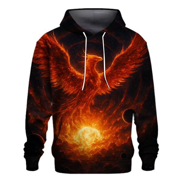 Galactic Phoenix From A Dying Star zip-up hoodies