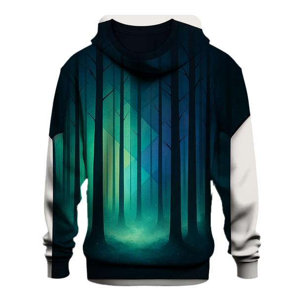 Prismatic Forest Veil premium hoodies