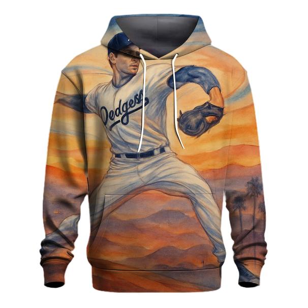 Sunset Windup Over Chavez Hills heavyweight hoodies