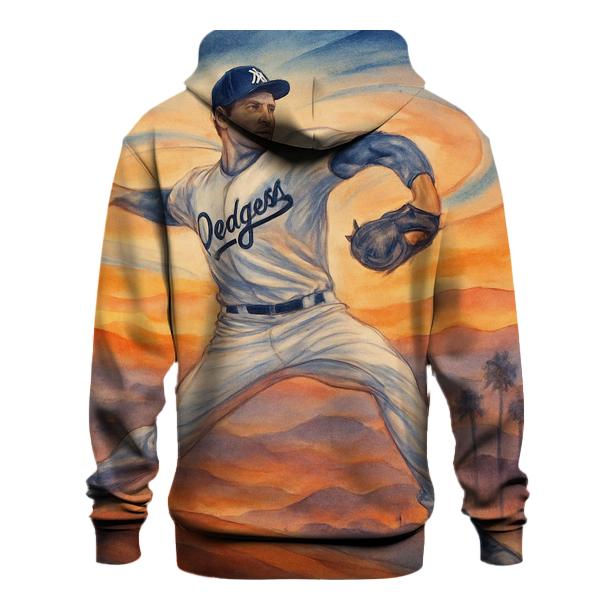 Sunset Windup Over Chavez Hills heavyweight hoodies