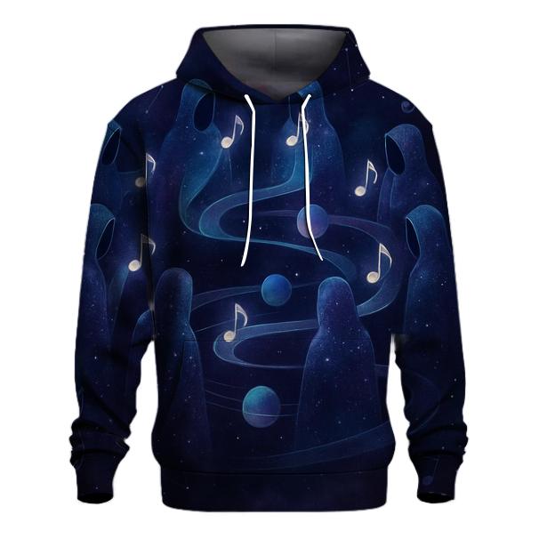 Harmonic Orbits Of The Cosmic Choir heavyweight hoodies