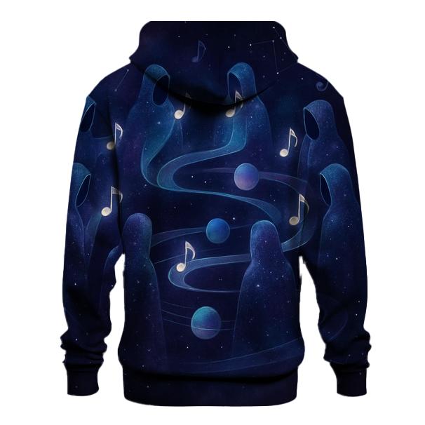 Harmonic Orbits Of The Cosmic Choir heavyweight hoodies