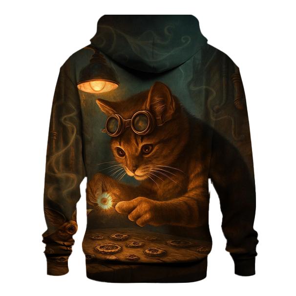 Clockwork Alley Tinkerer Cat hoodie trends
