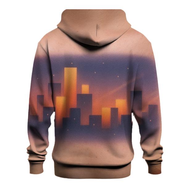 Gradient Skyline Drift premium hoodies