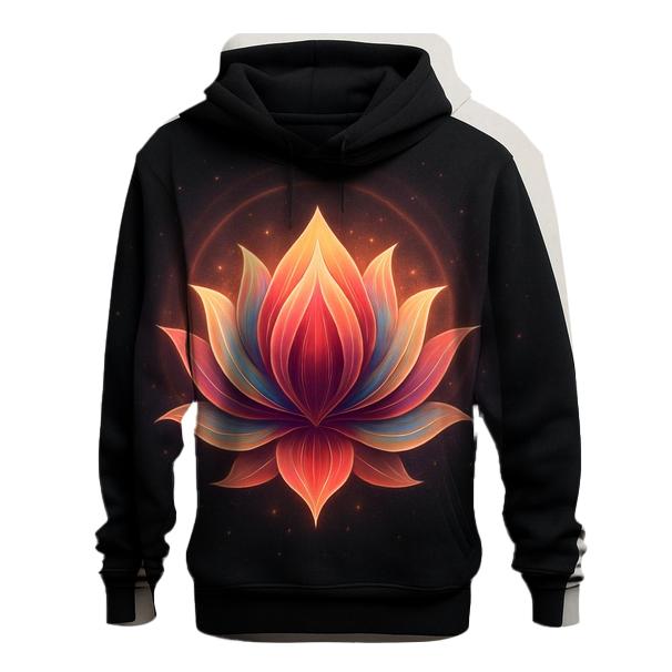 Cosmic Lotus Bloom hoodie trends
