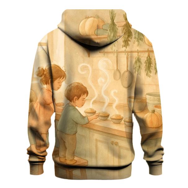 Autumn Pastel Kitchen Helpers designer hoodies