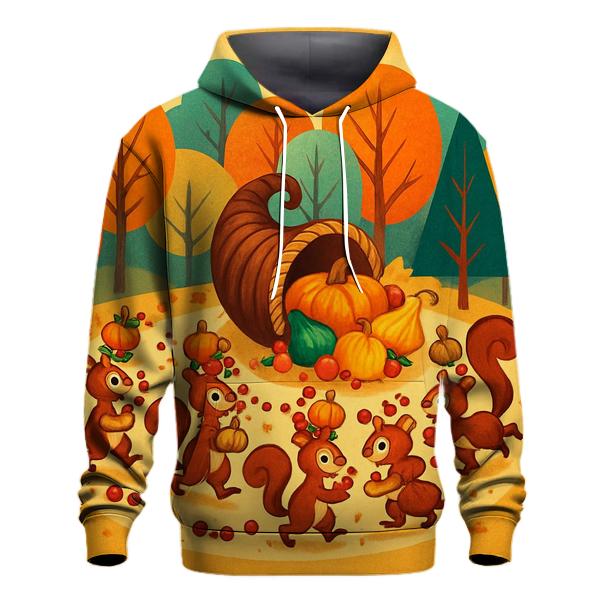 Squirrels Cornucopia Parade custom hoodies
