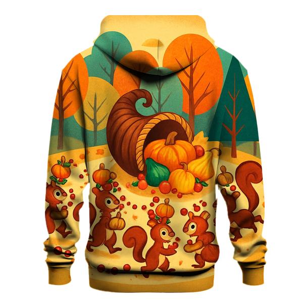 Squirrels Cornucopia Parade custom hoodies