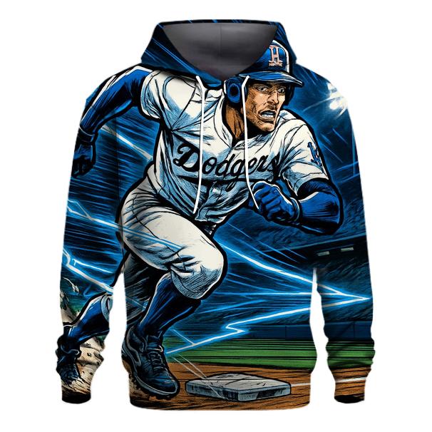 Night Runner Stealing Second printed hoodies