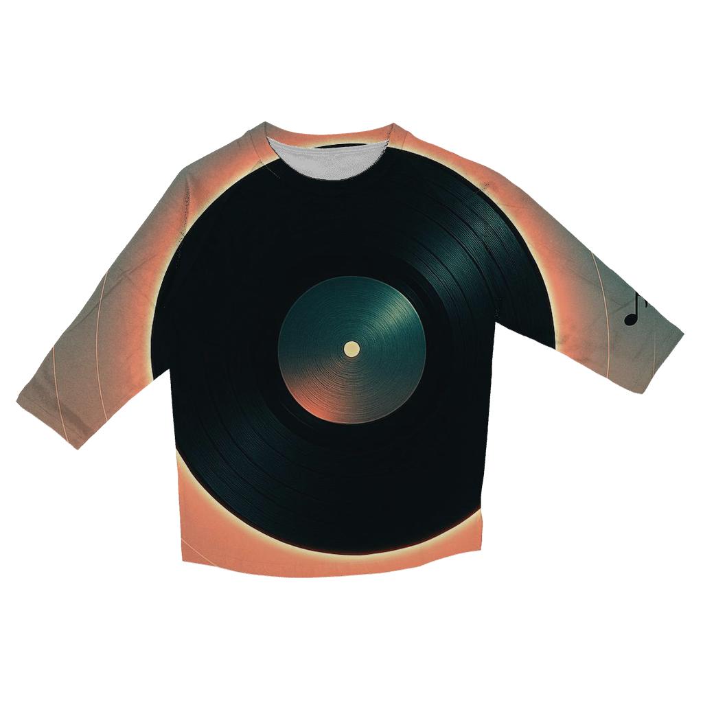 Vinyl Eclipse Orbit custom 3/4 sleeve shirts