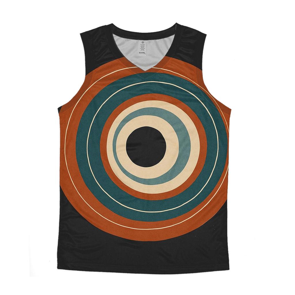 Accretion Disk Belt Mosaic trendy fitted tank tops