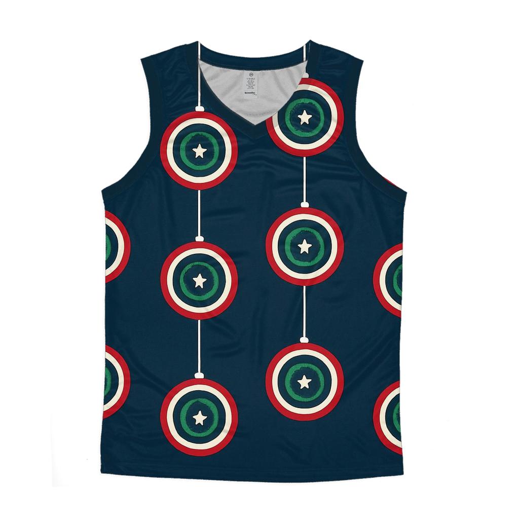 Polar Night Star Ornaments graphic print tank tops