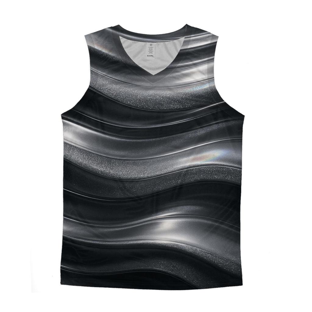 Silver Mirage Ripple stylish racerback tanks