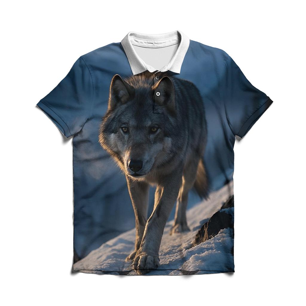 Alpine Ridge Lone Wolf Patrol personalized polo shirts