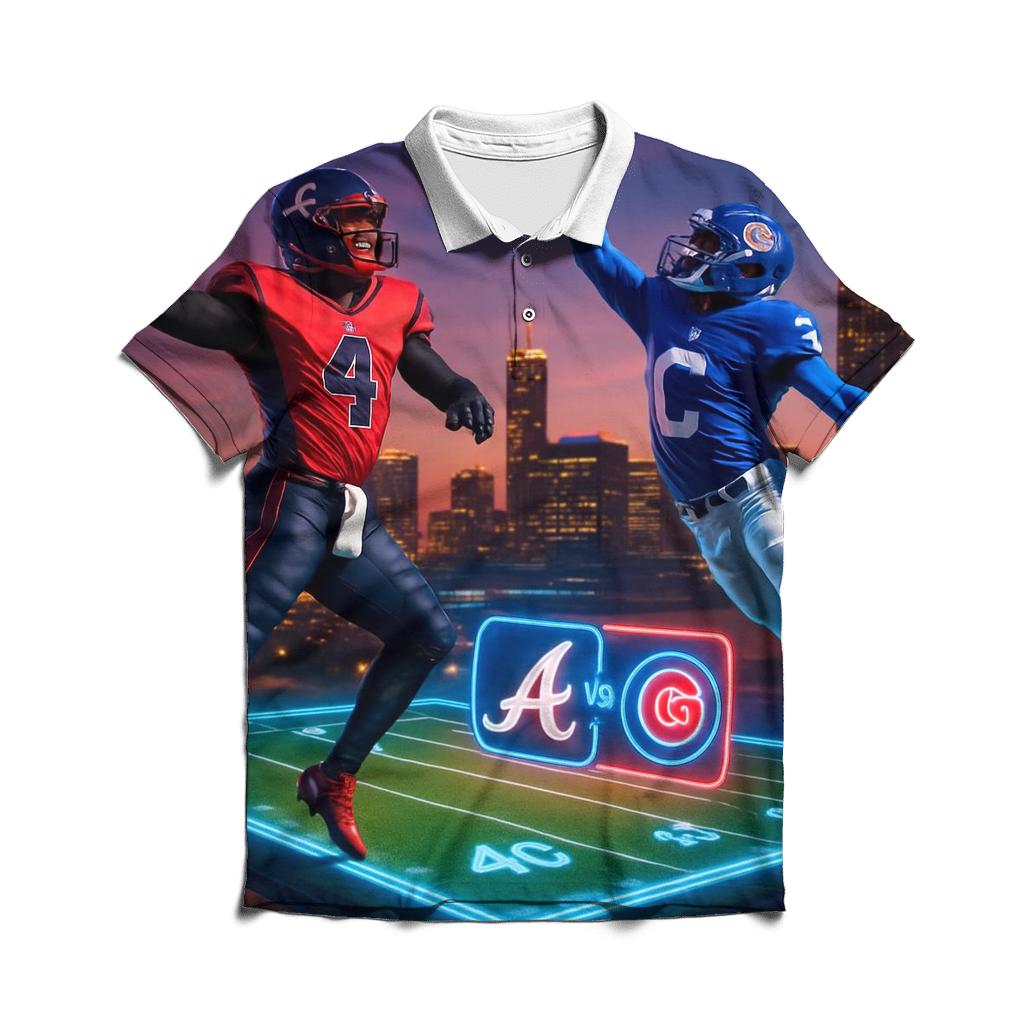 Skyline Blitz In Atlanta premium cotton polo shirts