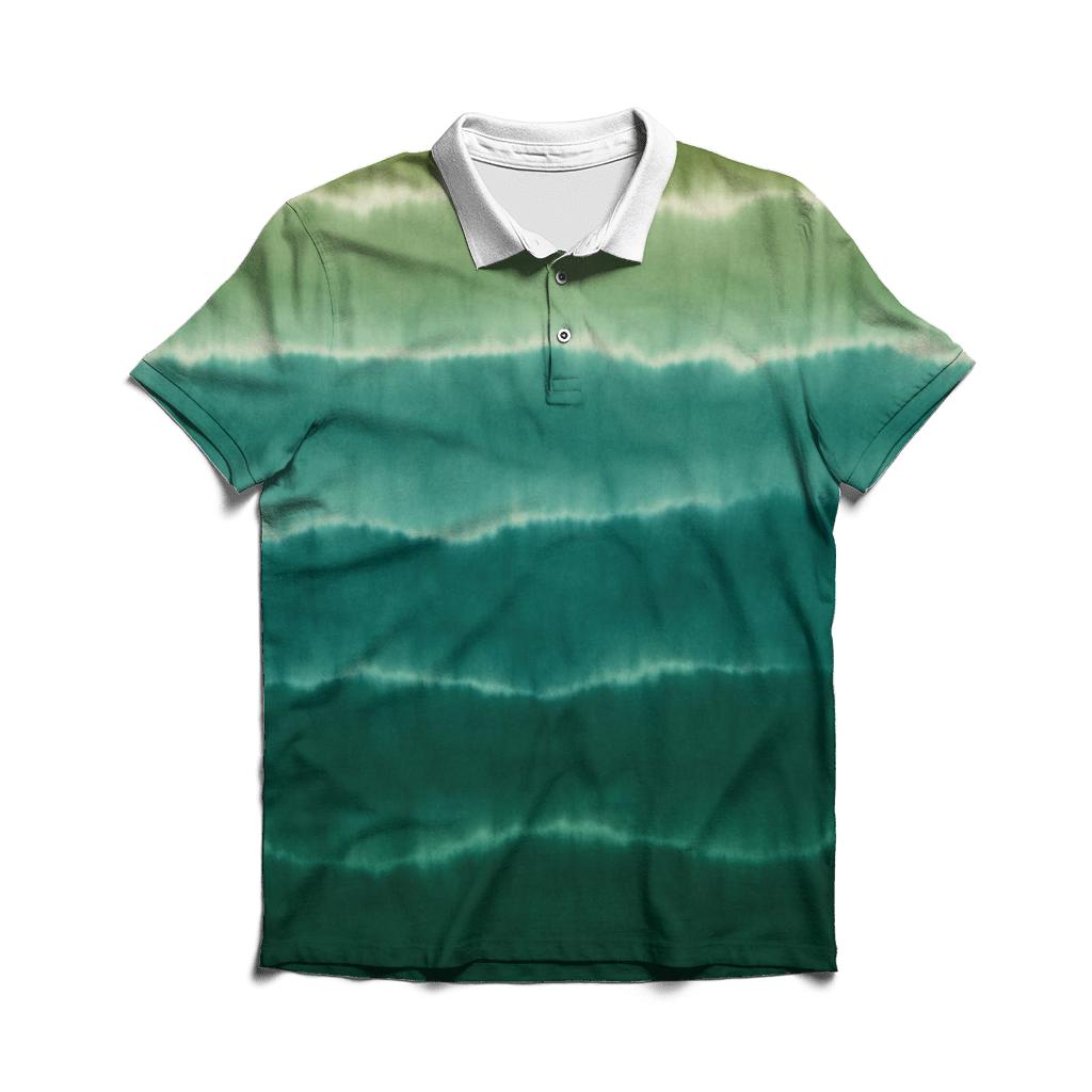 Forest Horizon Stripes classic pique polos