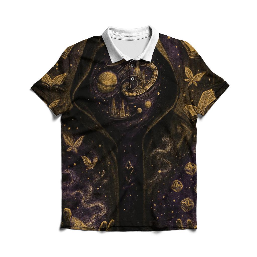 Oracle Of Shuffled Worlds designer slim fit polos