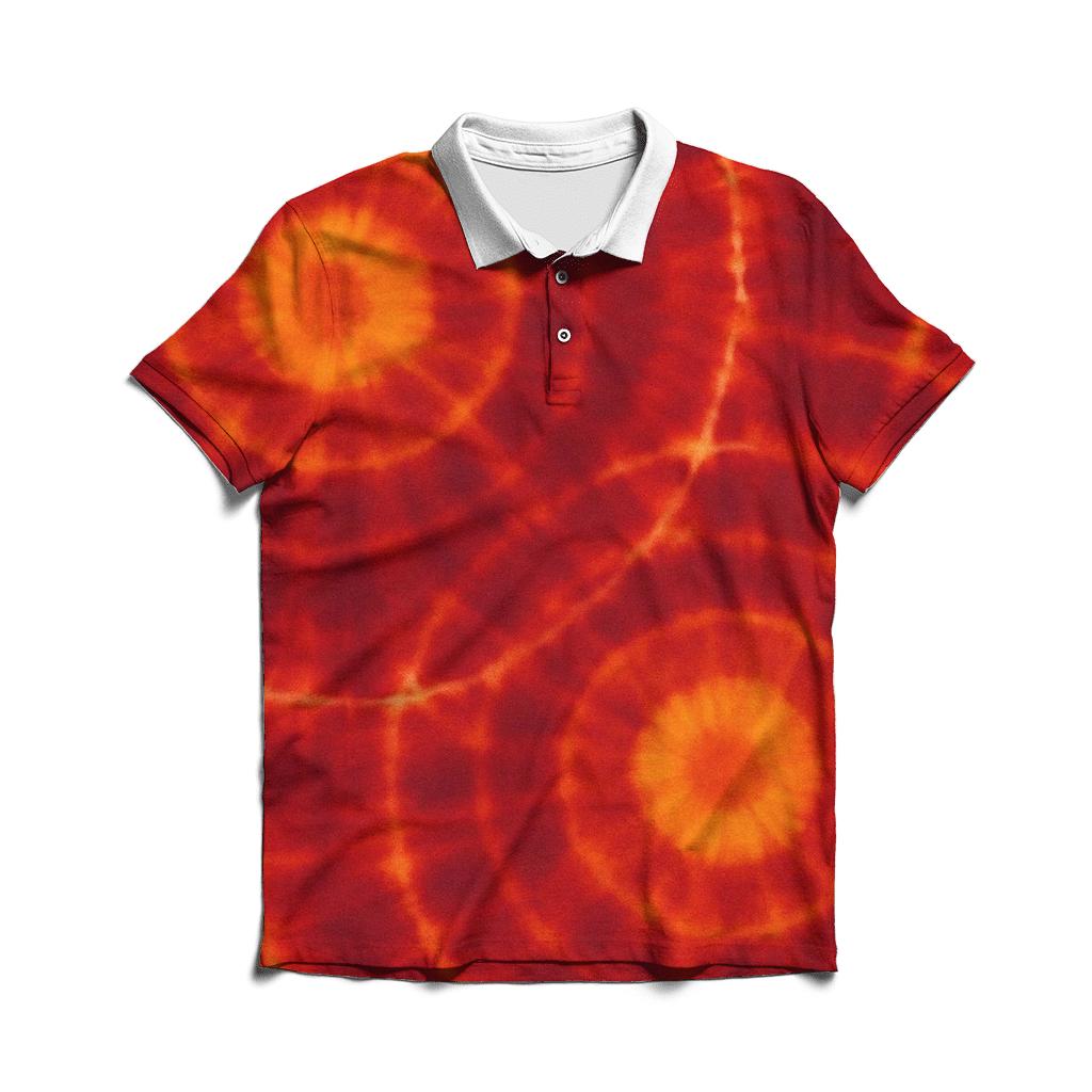 Solar Overdye Rings stylish collar polo tees