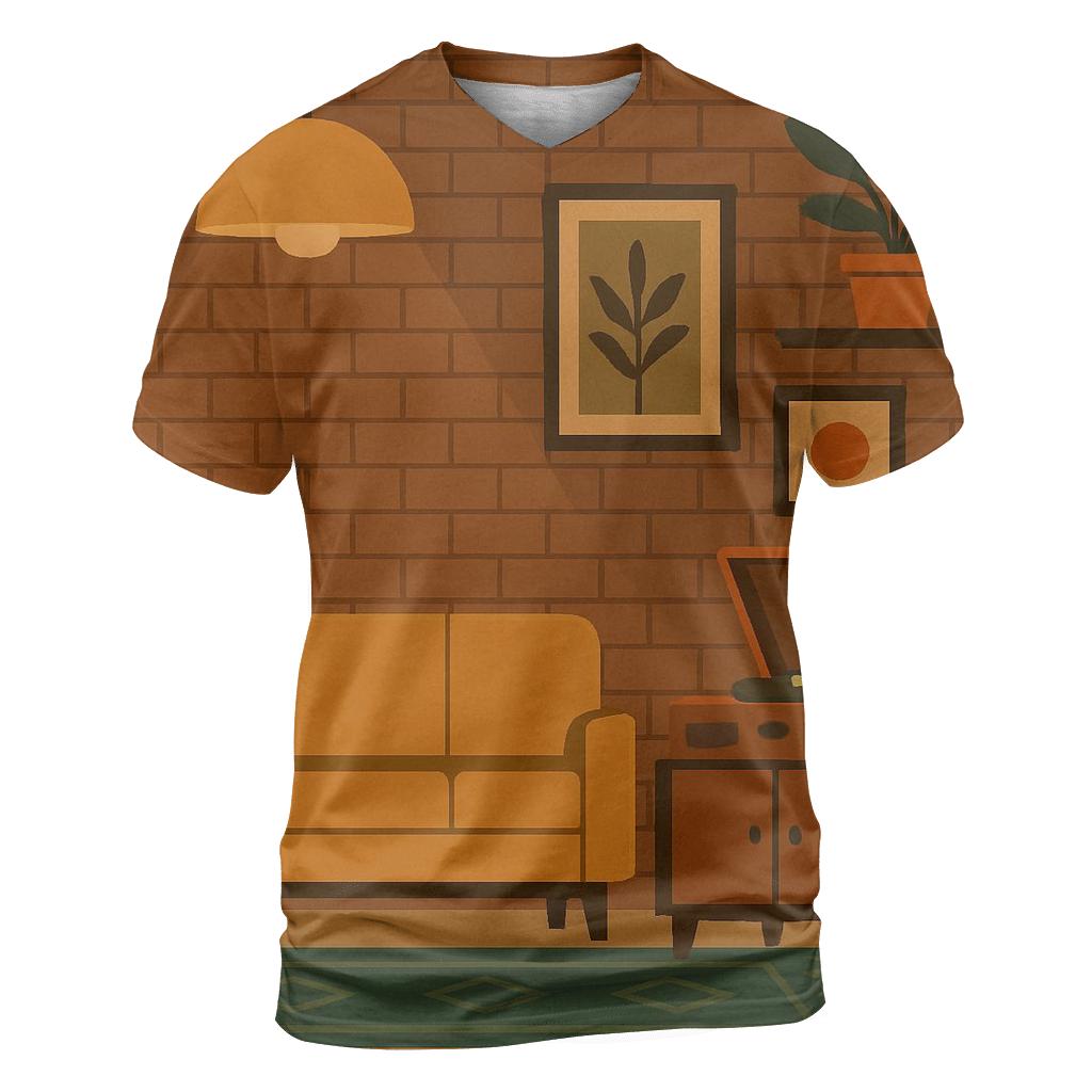 Lazy Afternoon Record Lounge designer pattern shirts
