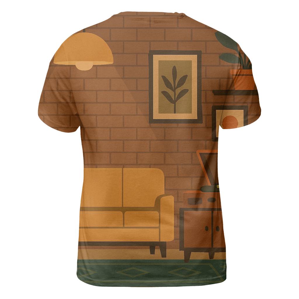 Lazy Afternoon Record Lounge designer pattern shirts