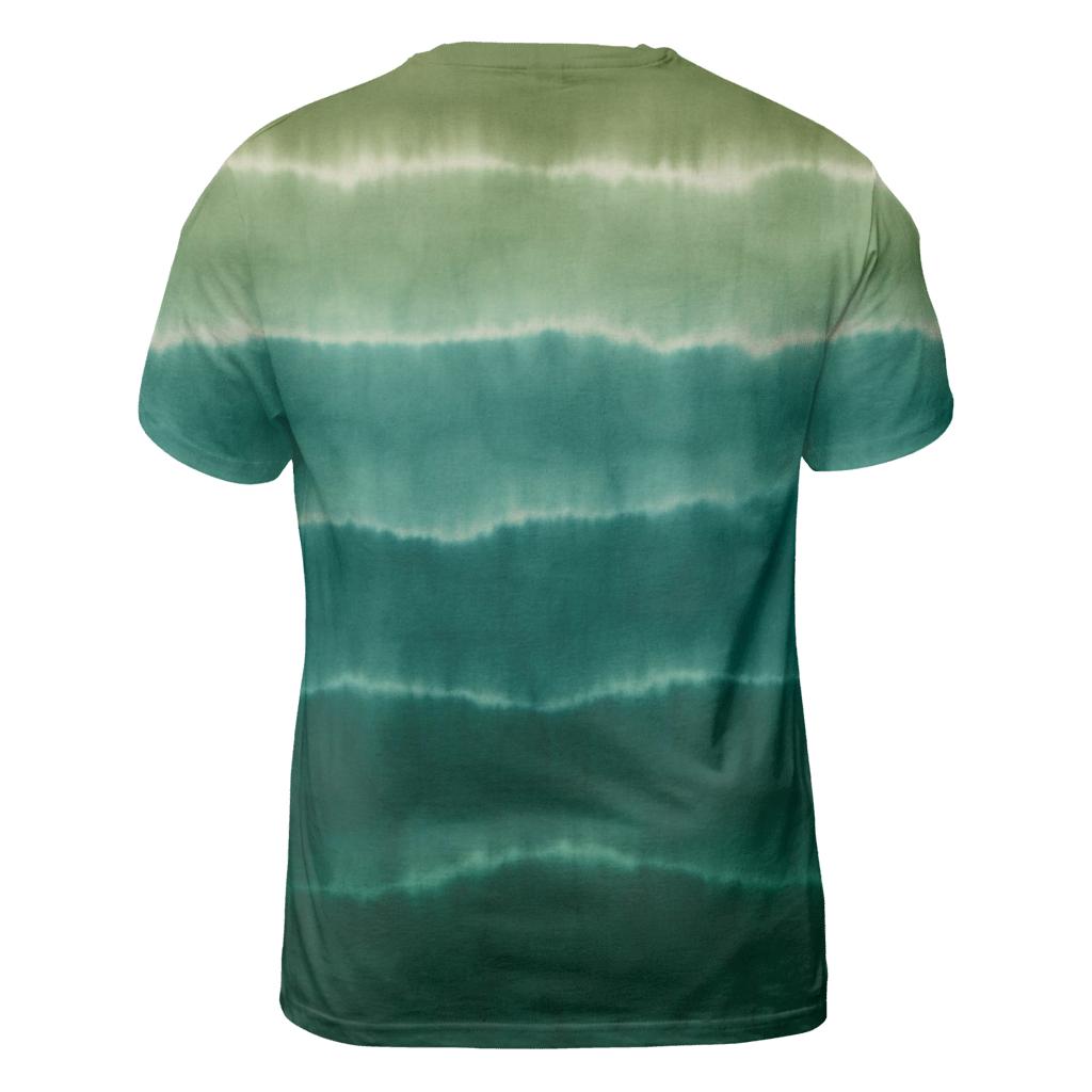 Forest Horizon Stripes creative print fashion shirts