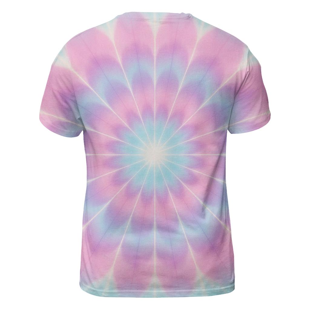 Pastel Mandala Radiance artistic all-over print tops