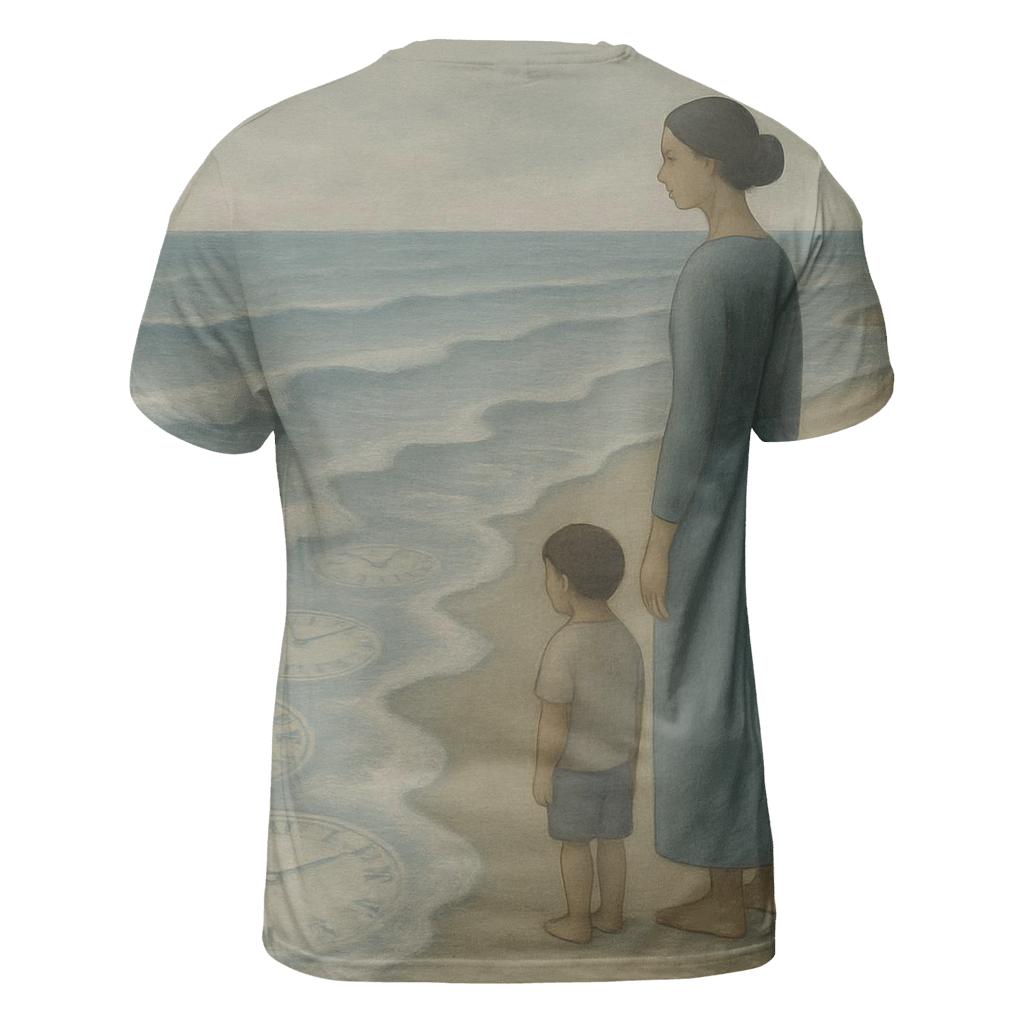 Her Patience As The Tides Of Time designer pattern shirts