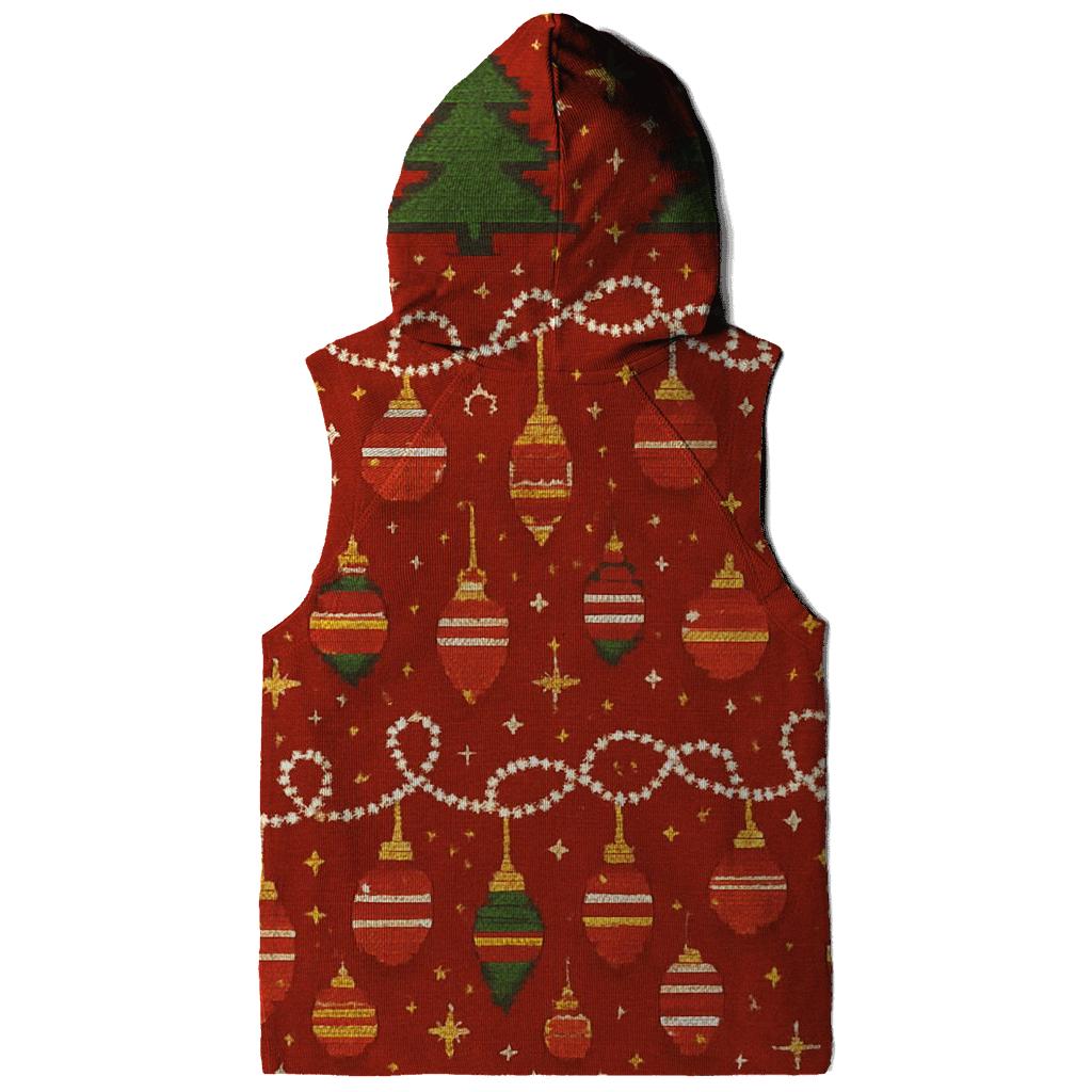 Tangled Tinsel Forest Bands Design printed hoodies