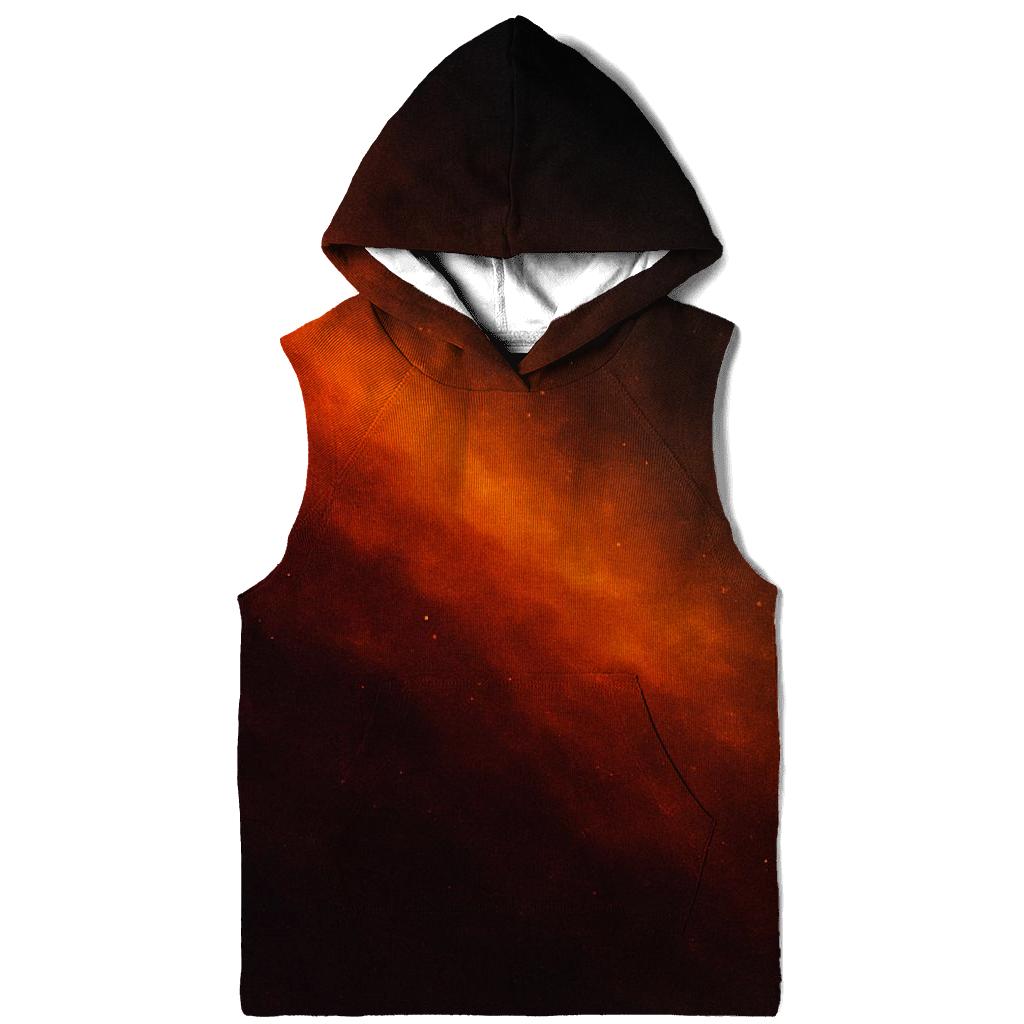 Cosmic Ember Drift graphic hoodies