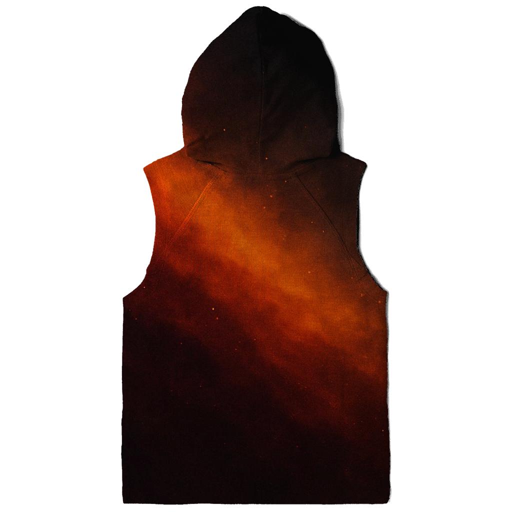 Cosmic Ember Drift graphic hoodies